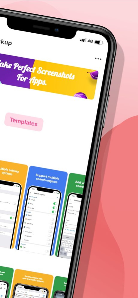 Mockup - App Screenshot Design 1.5.23 Screenshot