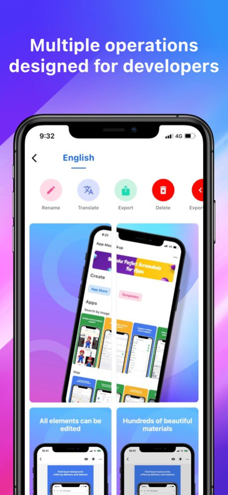 Mockup - App Screenshot Design 1.5.23 Screenshot