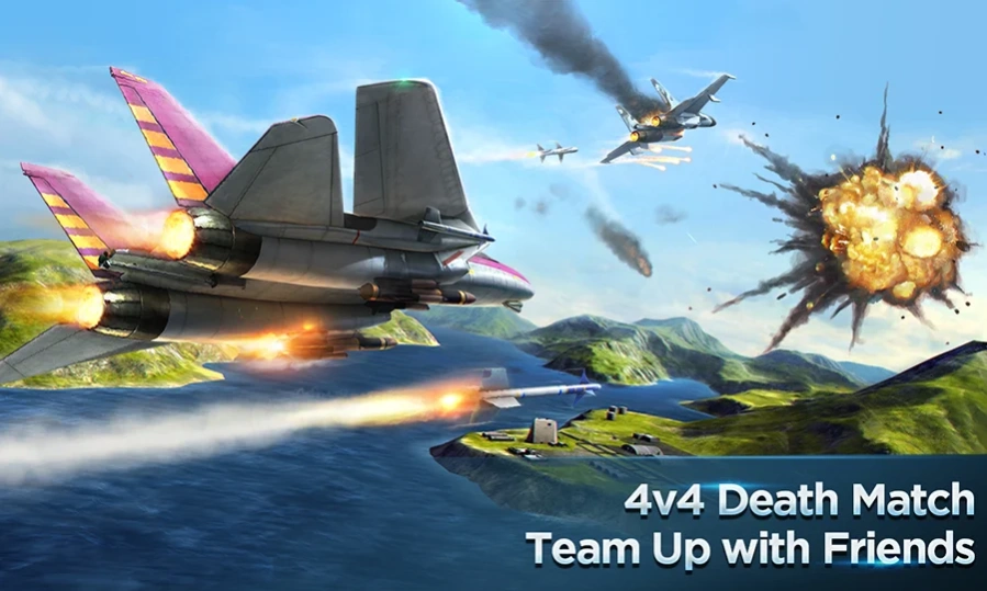 Modern Air Combat: Team Match 6.4.0 Screenshot