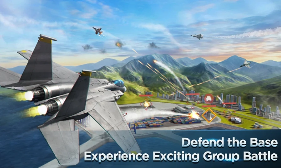 Modern Air Combat: Team Match 6.4.0 Screenshot