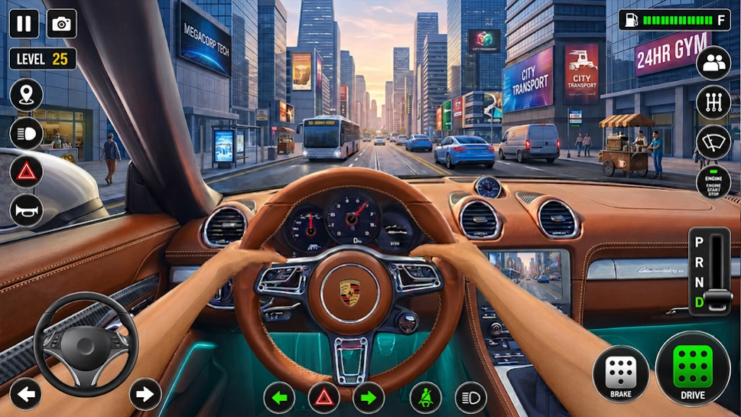 Modern Car Advance Driving 3D 0.1 Screenshot