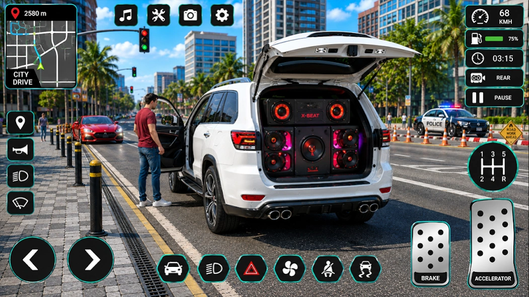 Modern Car Advance Driving 3D 0.1 Screenshot