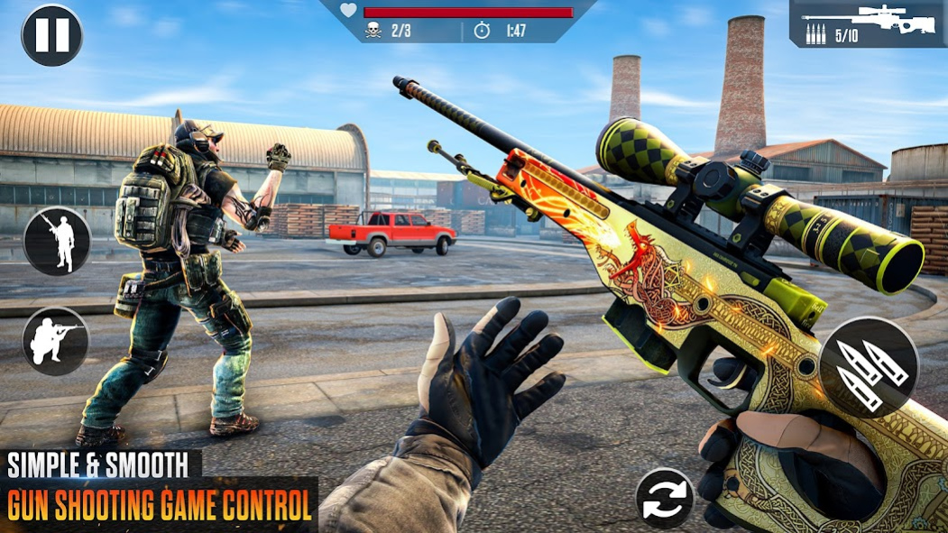 Real FPS Shooter Commando Game 1.0 Screenshot
