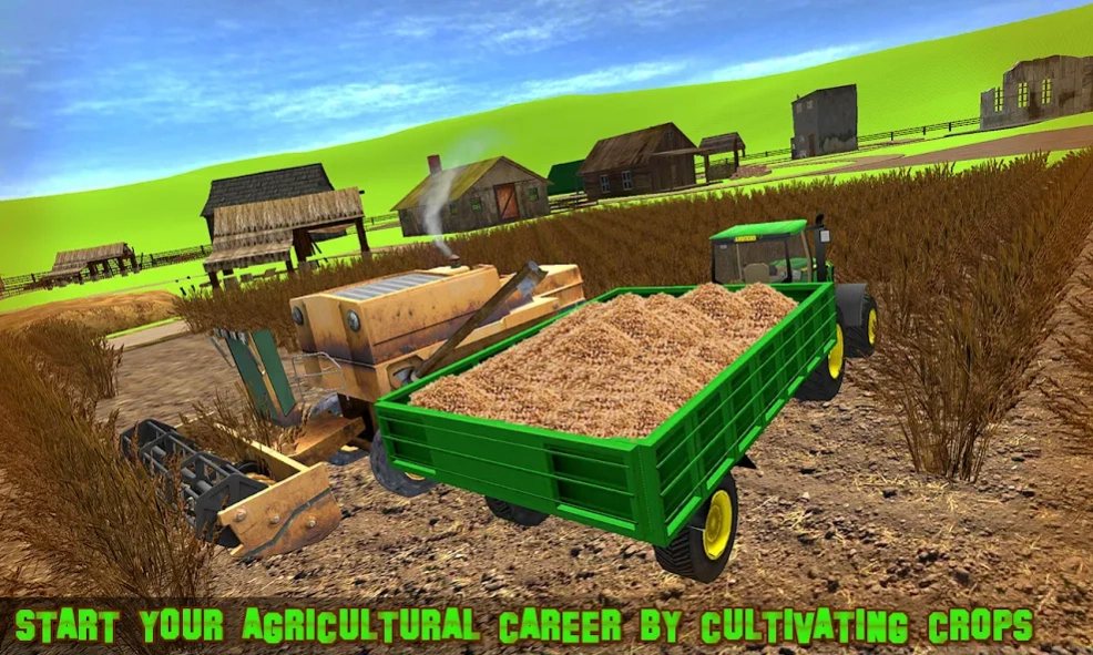 Tractor Driving Farming Sim 3D 1.4 Screenshot