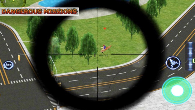 Modern Sniper City: Cop Killer Monitor Shots 2