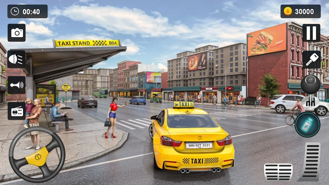 Taxi Simulator 3D - Taxi Games 1.1.46 Screenshot