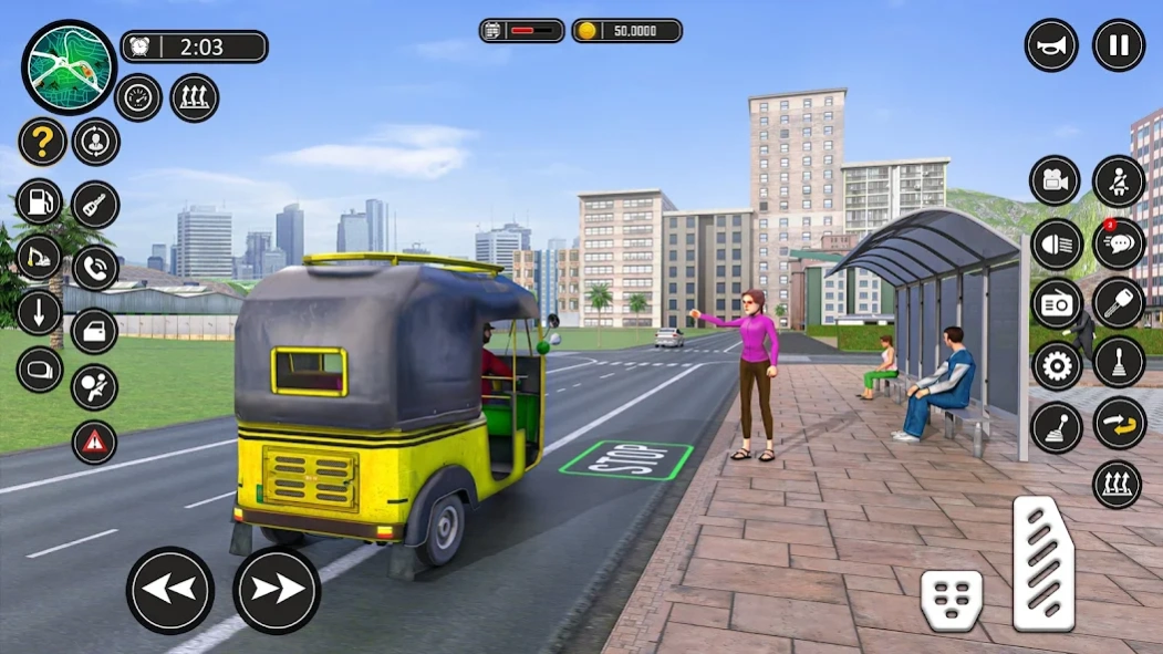 Modern Rickshaw Driving Games 2.2.17 Screenshot