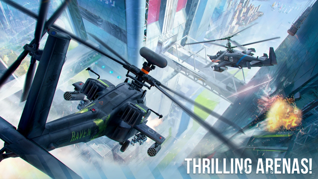 Modern War Choppers: Shooter 0.0.5 Screenshot