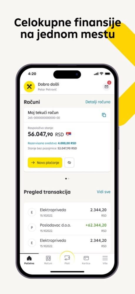 Moja mBanka Raiffeisen 44.0.4 Screenshot