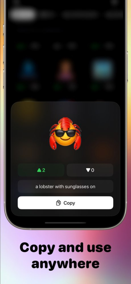 Mojis – AI Emoji Generator 1.2.2 Screenshot