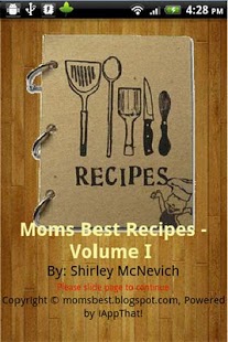 Mom's Best Recipes - Volume 1 16.0 Screenshot