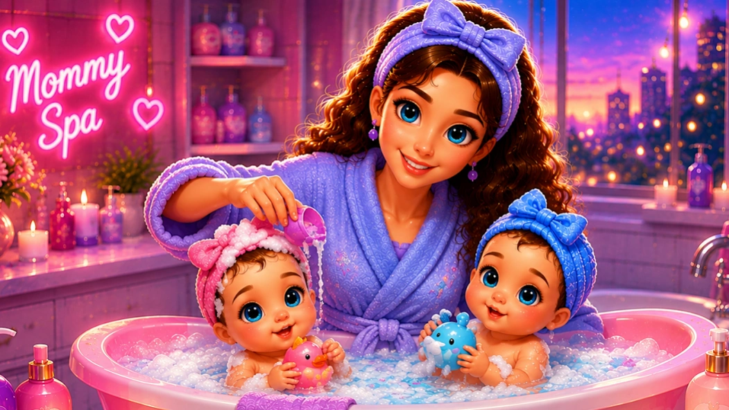 Mom Birth Twin Babyshower Game 1.10 Screenshot