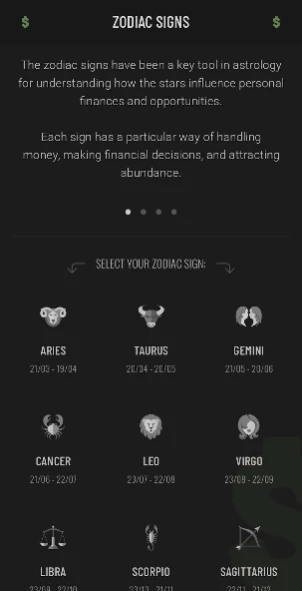 Money Horoscope 1.5.5 Screenshot