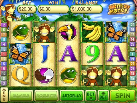 Monkey Money Slots Deluxe 9.80 Screenshot