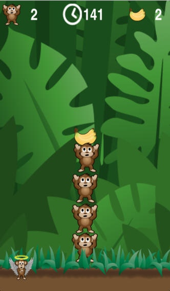 Monkey Stack Free 1 Screenshot