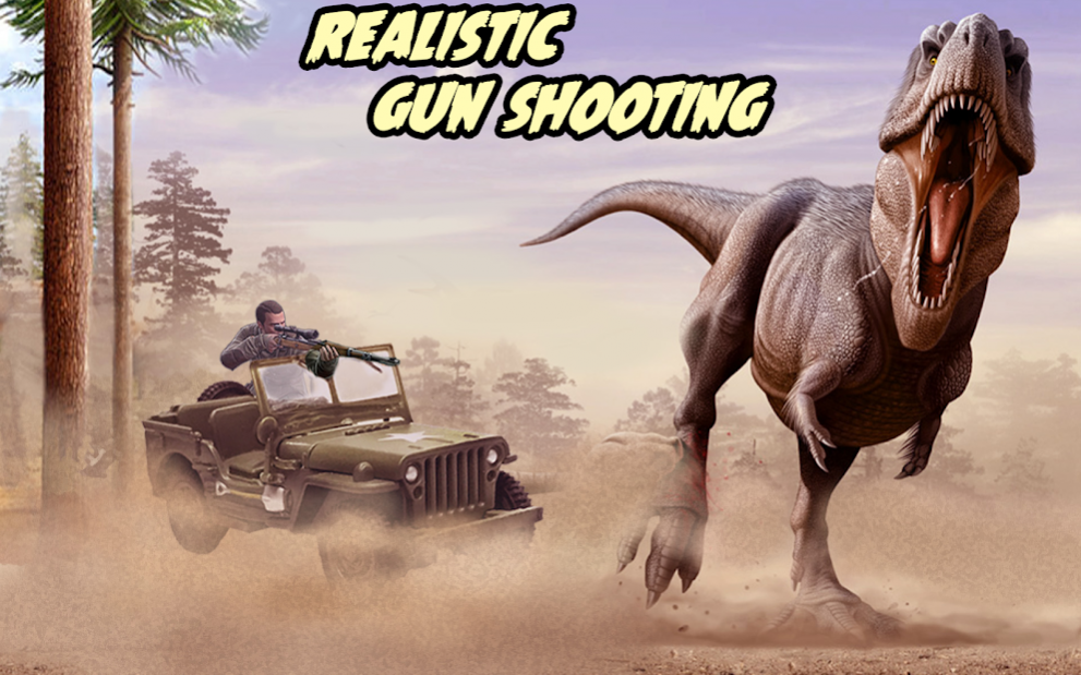 Monster Dino Attack FPS Sniper Shooter 2.0 Screenshot