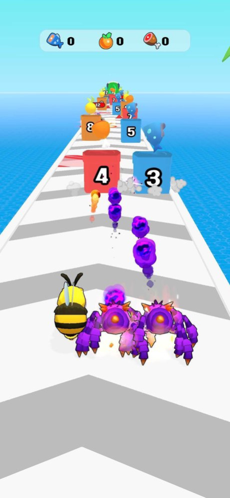 Monster Evolution Run & Battle 1.2 Screenshot