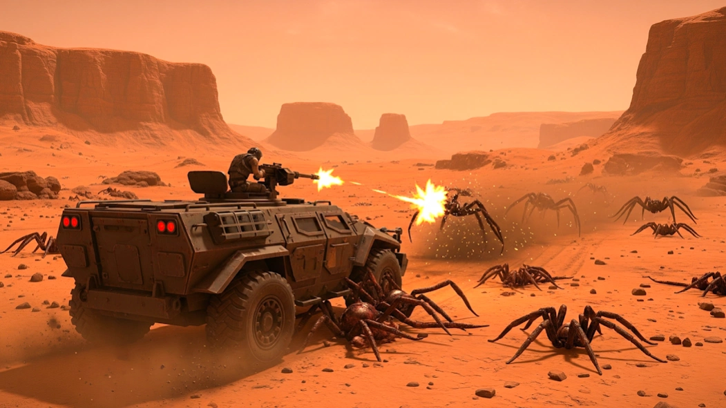 Monster Spider Hunter 3D Game 1.1.4 Screenshot