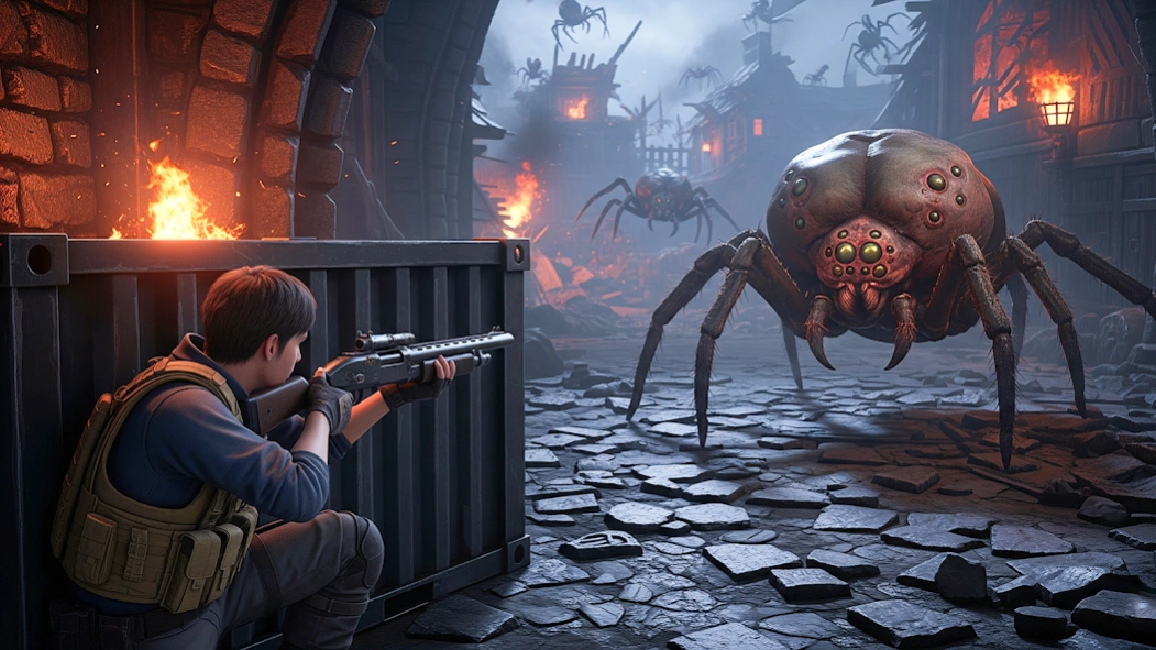 Monster Spider Hunter 3D Game 1.1.4 Screenshot