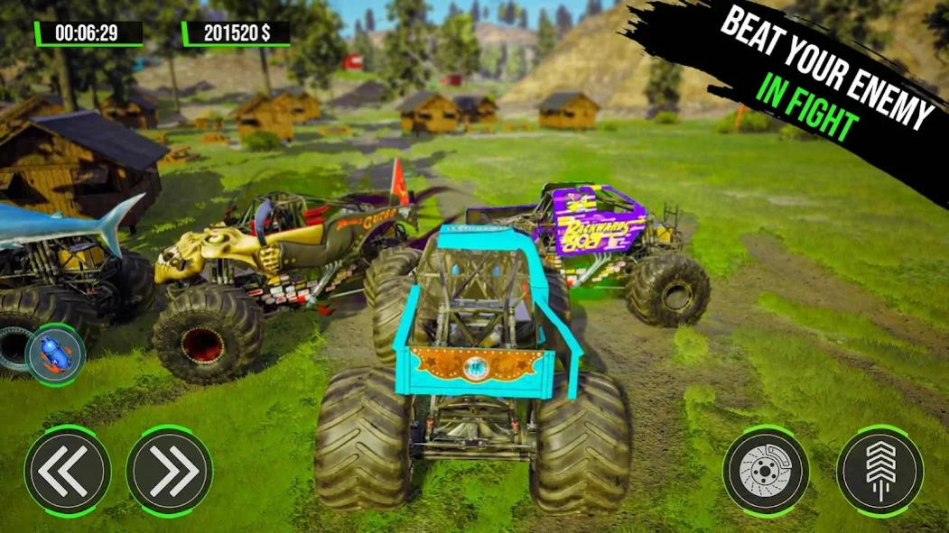 Real Monster Truck Crash Derby 4.9 Screenshot