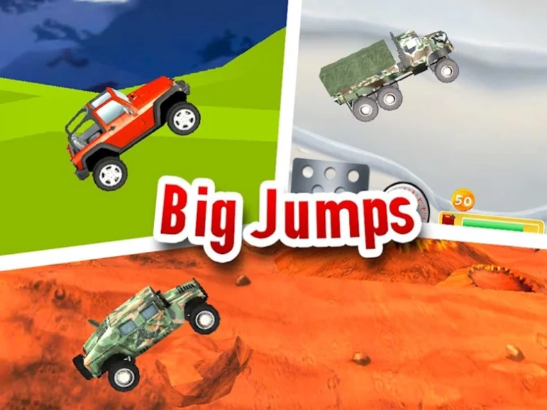 MONSTER TRUCK RACING 3D - FREE 1.1 Screenshot
