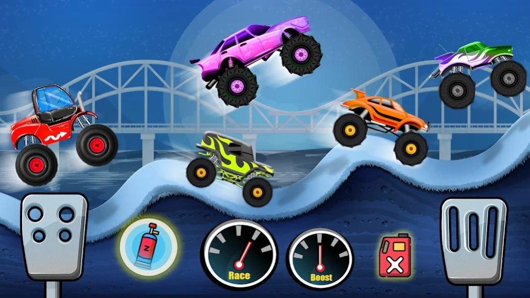 Monster Truck Kids Racing  Screenshot