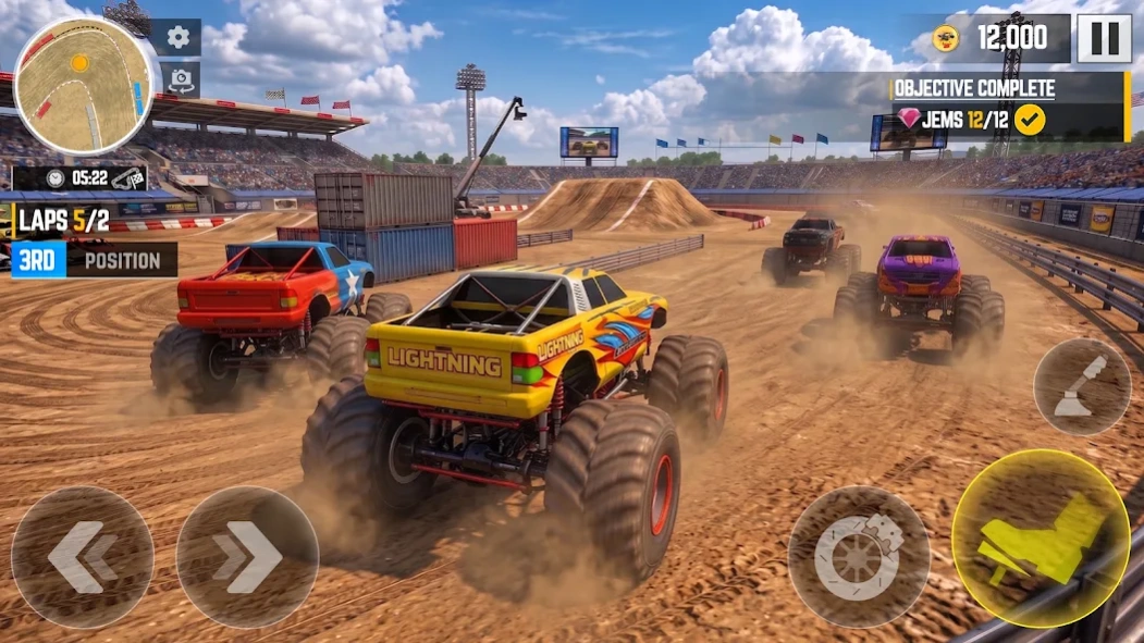 Monster Truck Games - MTD 3.2 Screenshot