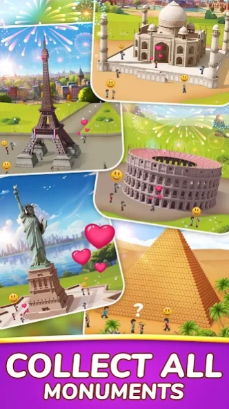 Monument Master: Match 3 Games 1.6.6 Screenshot