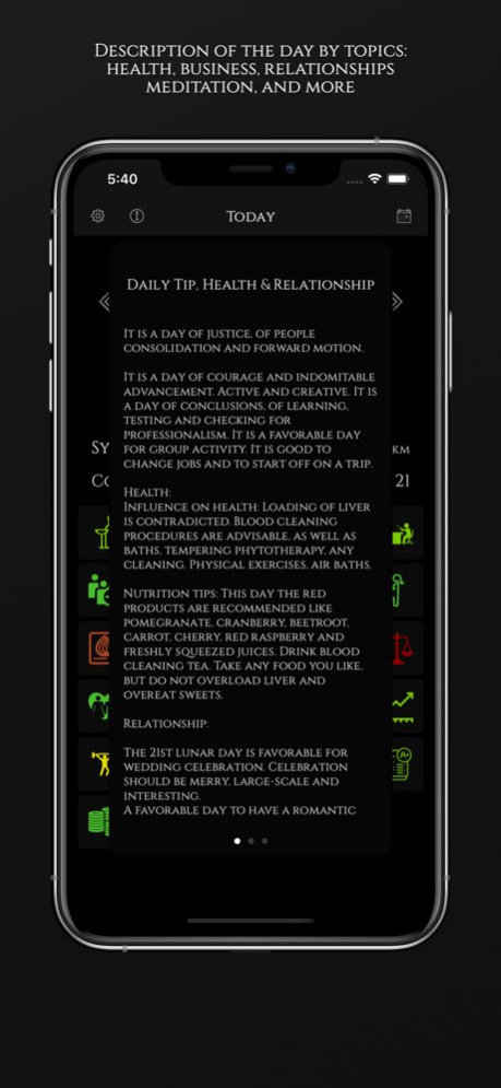 Moon Calendar Horoscope 1.6.6 Screenshot