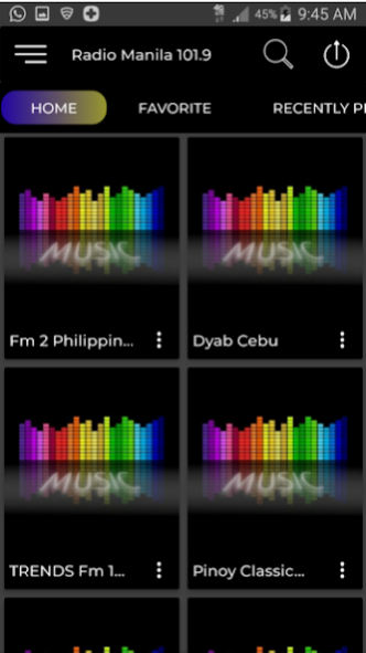 Mor 101.9 Radio Station Manila 1.2 Screenshot
