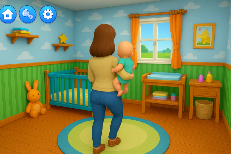 Mother Life : Home Care Sim 1.4 Screenshot