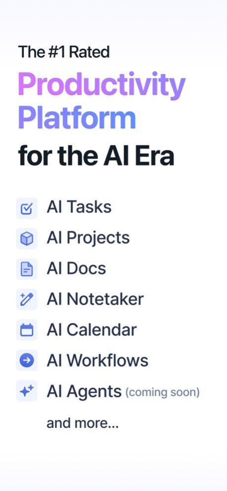 Motion: Tasks & AI Scheduling 2.224.1 Screenshot