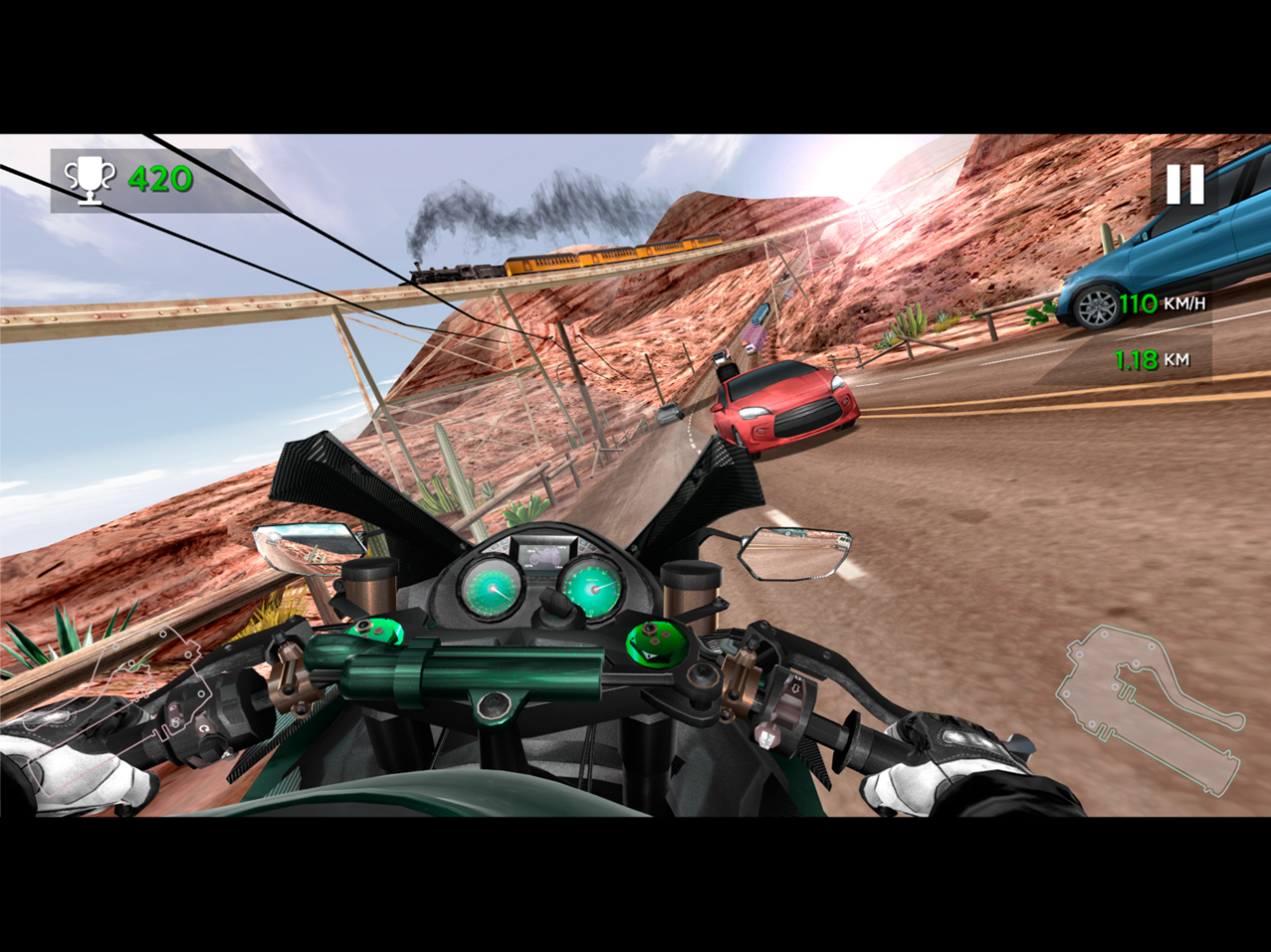 Moto Rider In Traffic 1.1.1 Screenshot