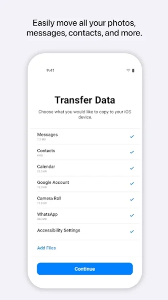 Move to iOS 4.0.5 Screenshot