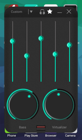 Mp3 Equalizer & Bass Booster 1.1 Screenshot