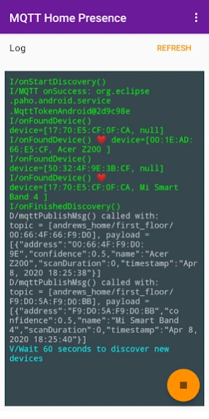 MQTT Home Presence  Screenshot