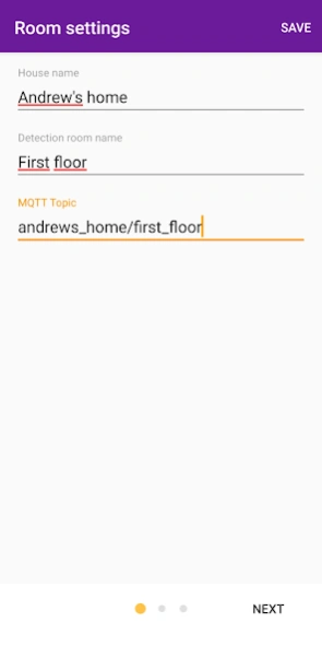MQTT Home Presence  Screenshot