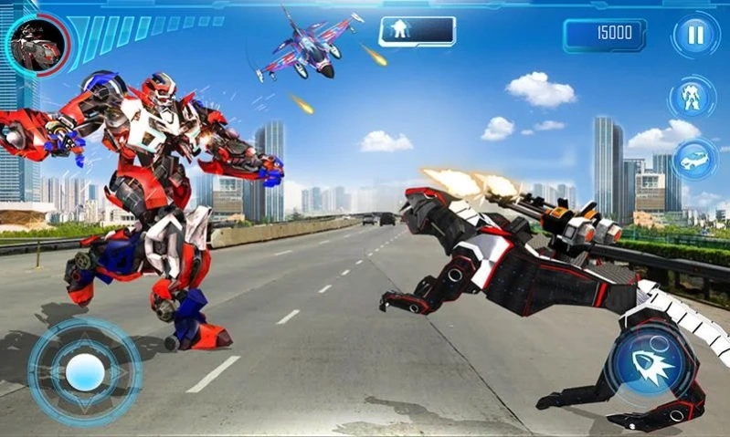Multi Robot Transform Car Game 6.1 Screenshot