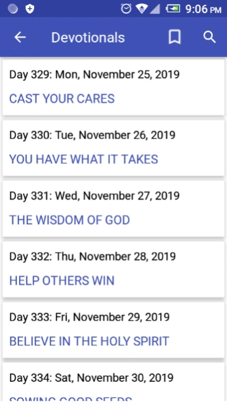 Devotional Bible MultiVersion 6.6.2 Screenshot