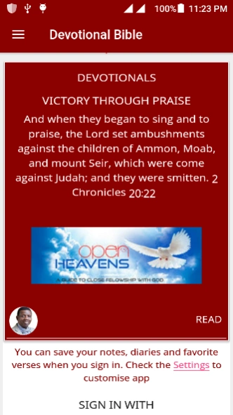 Devotional Bible MultiVersion 6.6.2 Screenshot