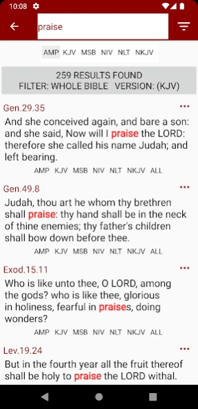 Devotional Bible MultiVersion 6.6.2 Screenshot