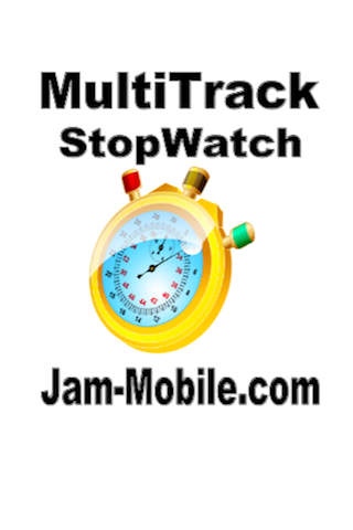 MultiTrack StopWatch Pro 1.0 Screenshot