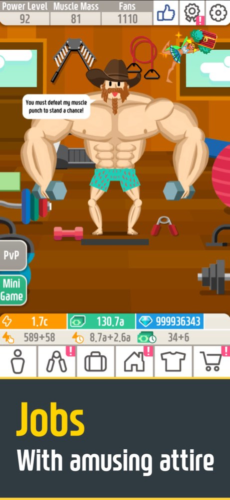 Muscle King 2 3.0.3 Screenshot