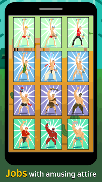 Muscle King - Crazy bodyweight 1.3.1 Screenshot