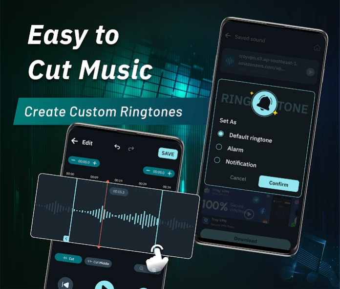 Music Cutter & Ringtone Maker 1.2.8 Screenshot