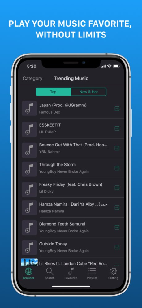 Music on Top - MP3 Music Play 1.5.11 Screenshot