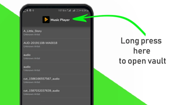 Music Player:Photo Locker  Screenshot