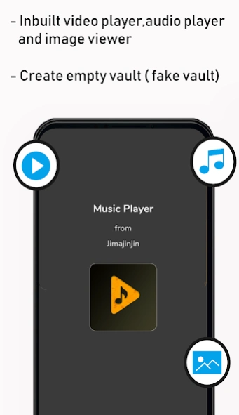 Music Player:Photo Locker  Screenshot