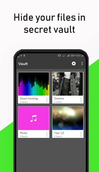 Music Player:Photo Locker  Screenshot