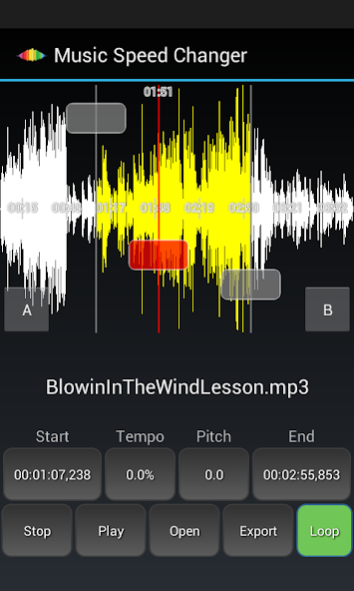 Music Speed Changer Lite 3.29 Screenshot